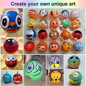 Guirnd 28 Pcs Colored Ping Pong Balls, 40mm Table Tennis Balls, Ping Pong Balls for Games or Arts, Pong Balls for Kids, Pet Toys