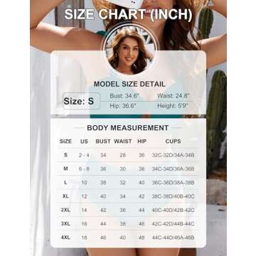 Blooming Jelly Women High Wasit Bikini Set Twist Two Piece Swimsuit Drawstring Tummy Control Bathing Suit Swimwear(Large,Turquoise)