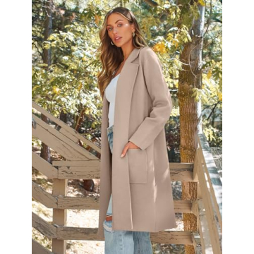 LILLUSORY Women's Long Oversized Coatigan Jackets 2025