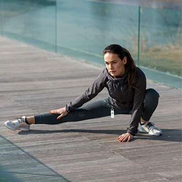 Hootie Personal Safety Alarm, Personal Alarms for Women, Men, & Kids Personal Alarm - Keychain Alarm, Self Defense Alarm, Security Alarm Keychain with 130dB Self Defense Siren & Strobe Light - Navy