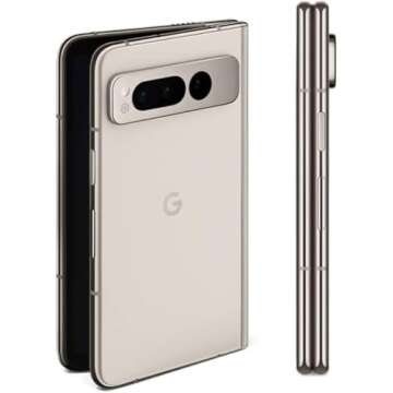 Google Pixel Fold - Unlocked Android 5G Smartphone with Telephoto Lens and Ultrawide Lens - Foldable...