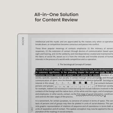 BOOX Tablet Note Max 13.3 No Frontlight B/W ePaper Notebook Carta 1300 300 PPI 6G 128G