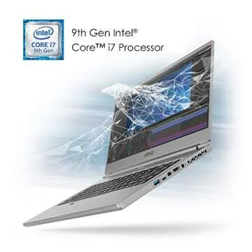 MSI P65 Creator-1084: Unleash Your Creativity with a 15.6" 4K UHD Laptop, Intel i7, and RTX 2060