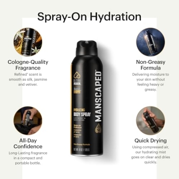 MANSCAPED Hydrating Body Spray for Confident Men