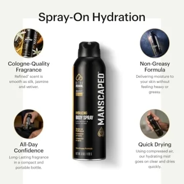 MANSCAPED Hydrating Body Spray for Confident Men