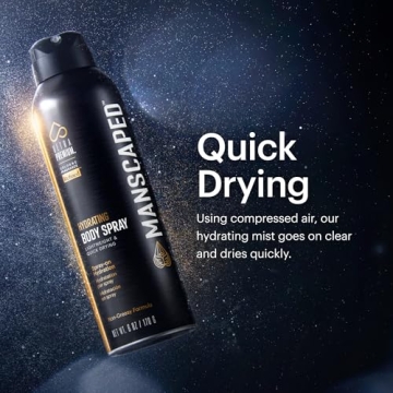 MANSCAPED Hydrating Body Spray for Confident Men