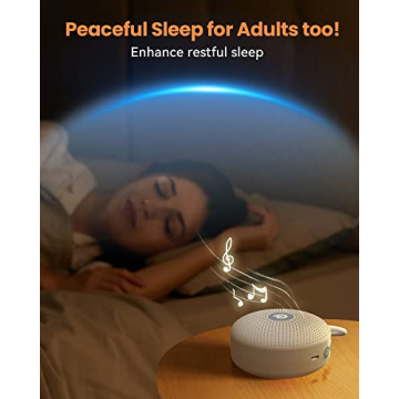 Dreamegg Portable Sound Machine for Babies and Adults