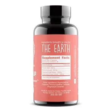 Happy Healthy Hippie Pump It Up Lactation Supplement – Postnatal Vitamins for Women Breastfeeding | Supports Breast Milk Supply Increase | Fennel Seed, Chamomile, Motherwort, Raspberry Leaf | 60 Ct