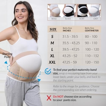Pregnancy Comfort with NeoTech Care Belly Band