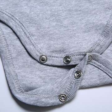 BFUSTYLE Infant Baby Boys Girls Unisex Pregnancy Reveal Bodysuit Happy 1St Mother's Day Mommy Sports Romper Solid Cotton Summer Heart One-Piece Jumpsuit Sunsuit 1/2 Birthday Romper 3-6 Months