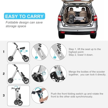 TopMate ES32 Electric Tricycle with Reverse Function