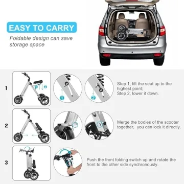 TopMate ES32 Electric Tricycle with Reverse Function