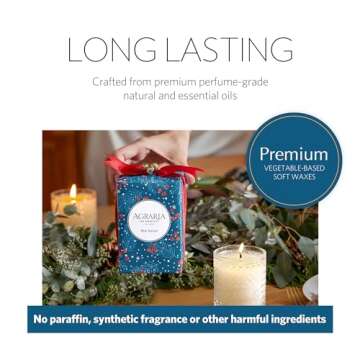 AGRARIA Scented Candles - Premium Soy Wax Candles for Home