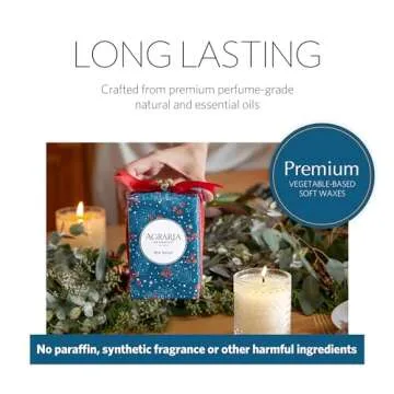 AGRARIA Scented Candles - Premium Soy Wax Candles for Home