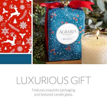 AGRARIA Scented Candles - Premium Soy Wax Candles for Home