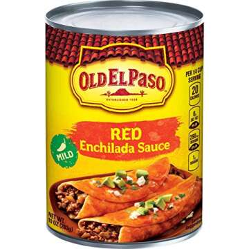 Old El Paso Mild Red Enchilada Sauce, 1 ct., 10 oz. (Pack of 12)