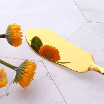 Stylish Gold Butter Knives Set of 6 for Elegant Dining