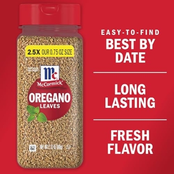 McCormick Oregano Leaves Spice for Italian Cooking