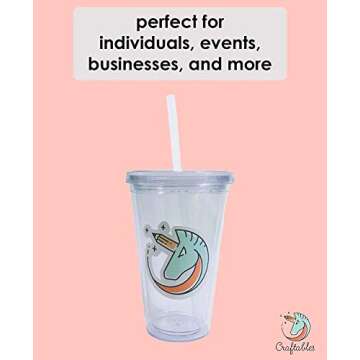 Craftables Waterproof Inkjet Sticker Paper for Custom Stickers