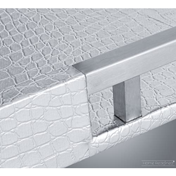 Gorgeous Modern Silver Crocodile Decorative Serving Tray