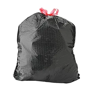 Amazon Basics Flextra Multipurpose Drawstring Trash Bags 30 Gallon