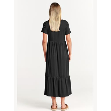 Maxi Dress for Summer Comfort - ANRABESS Women's Style