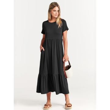 Maxi Dress for Summer Comfort - ANRABESS Women's Style