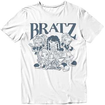 Bratz Slumber Party Classic Casual Adult Unisex T-Shirt - Stylish & Comfy