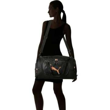PUMA Women's Evercat Candidate Duffel Bag for Gym