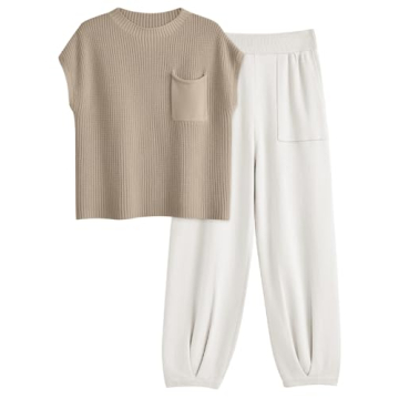 LILLUSORY Two Piece Sets for Trendy Spring Summer Loungewear