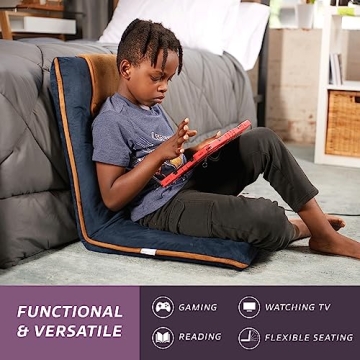 Adjustable bonVIVO Easy II Padded Floor Chair for Comfort