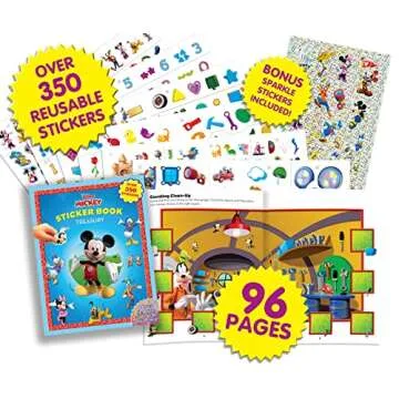 Disney Mickey Mouse Clubhouse Sticker Book Treasury