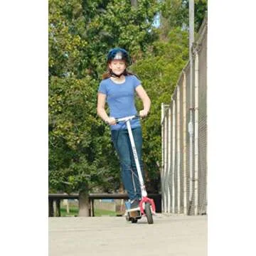 Razor E200 Electric Scooter for Kids Ages 13+ - 8" Pneumatic Tires, 200-Watt Motor, Up to 12 mph and 40 min of Ride Time, For Riders up to 154 lbs