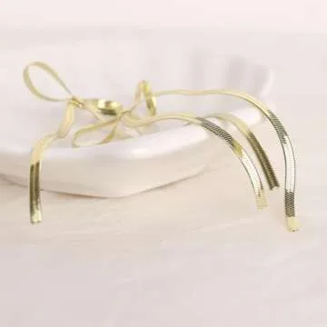 Elegant Agriajun Gold Bow Earrings for Women Statement