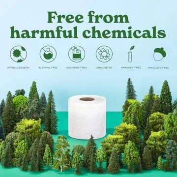 Caboo Eco-Friendly Tree Free Toilet Paper for Sensitive Skin
