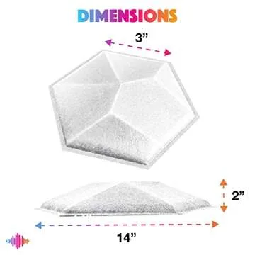 Sonic Acoustics Hexagon Acoustic Panels for Superior Sound