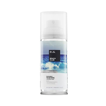 IGK Beach Club Texture Spray - Travel Size for Beach Waves and Volume
