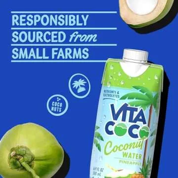 Vita Coco Coconut Water for Healthy Hydration 12-Pack