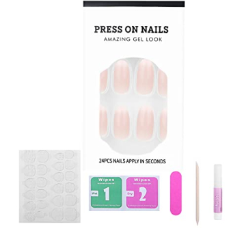 Press on Nails Set 24 Pcs for Effortless Elegance