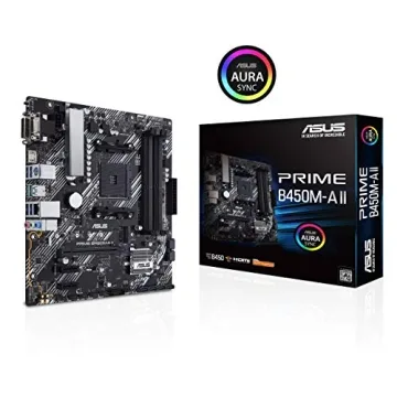 ASUS Prime B550-PLUS AM4 Micro ATX Motherboard with RGB