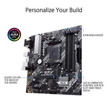 ASUS Prime B550-PLUS AM4 Micro ATX Motherboard with RGB