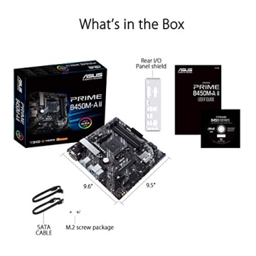 ASUS Prime B550-PLUS AM4 Micro ATX Motherboard with RGB