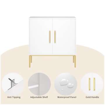 LYNSOM Storage Cabinet - Modern Storage Solution for Every Room