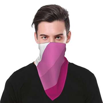 HaoWangRQ Pride Flag Bandana Multifunctional Face Mask
