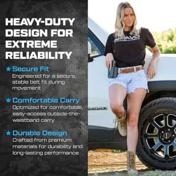 Bravo Concealment Paddle Attachments for Effortless OWB Carry