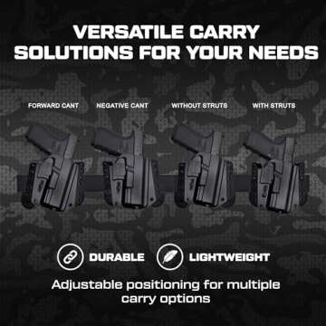 Bravo Concealment Paddle Attachments for Effortless OWB Carry