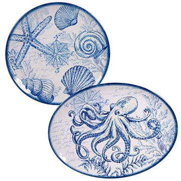 Certified International Oceanic Melamine Dinnerware Set