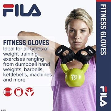 Fila Exercise Gloves for Weightlifting and Fitness