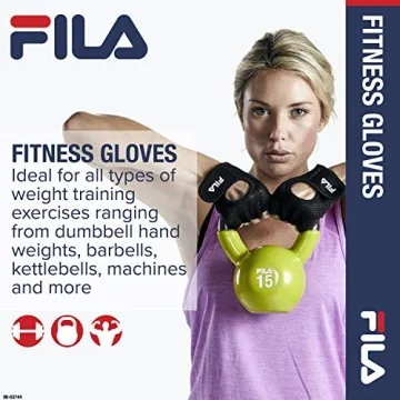 Fila Exercise Gloves for Weightlifting and Fitness