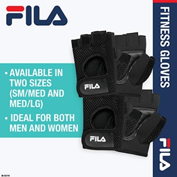 Fila Exercise Gloves for Weightlifting and Fitness